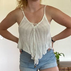 pac sun crochet crop top!